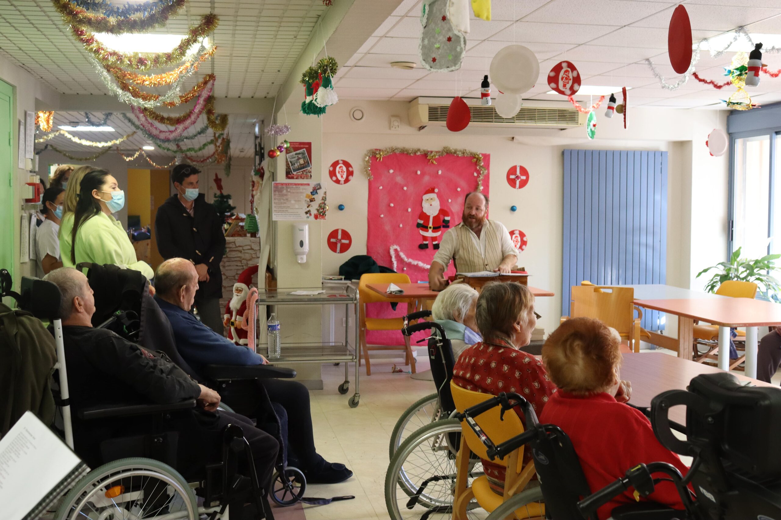Le Noël des seniors s’invite à l’Hôpital local
