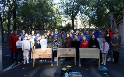 Un projet pédagogique « made in Pézenas » conduit par l’école Vallès et le Lycée Charles Alliès pour aménager les espaces verts