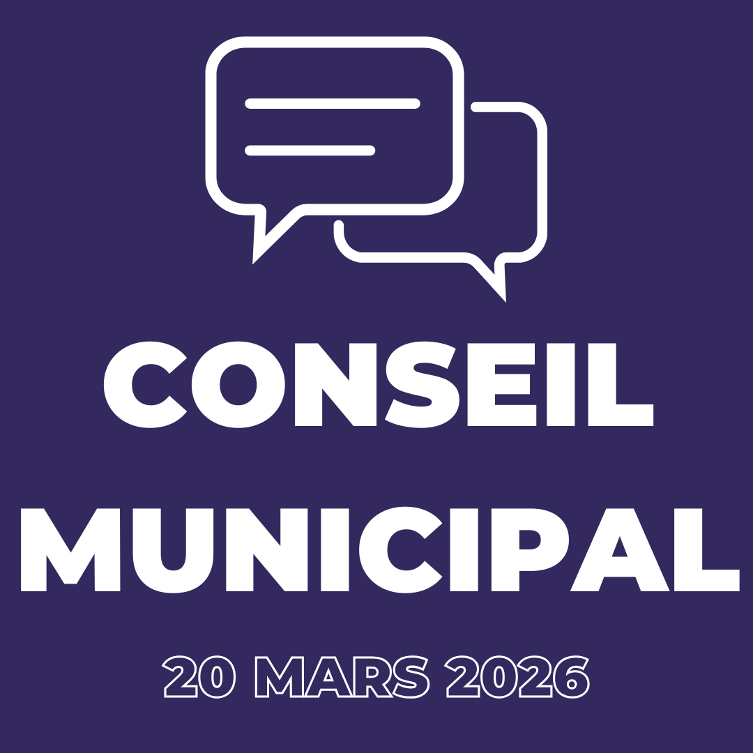 CONSEIL MUNICIPAL DU 20 MARS 2026