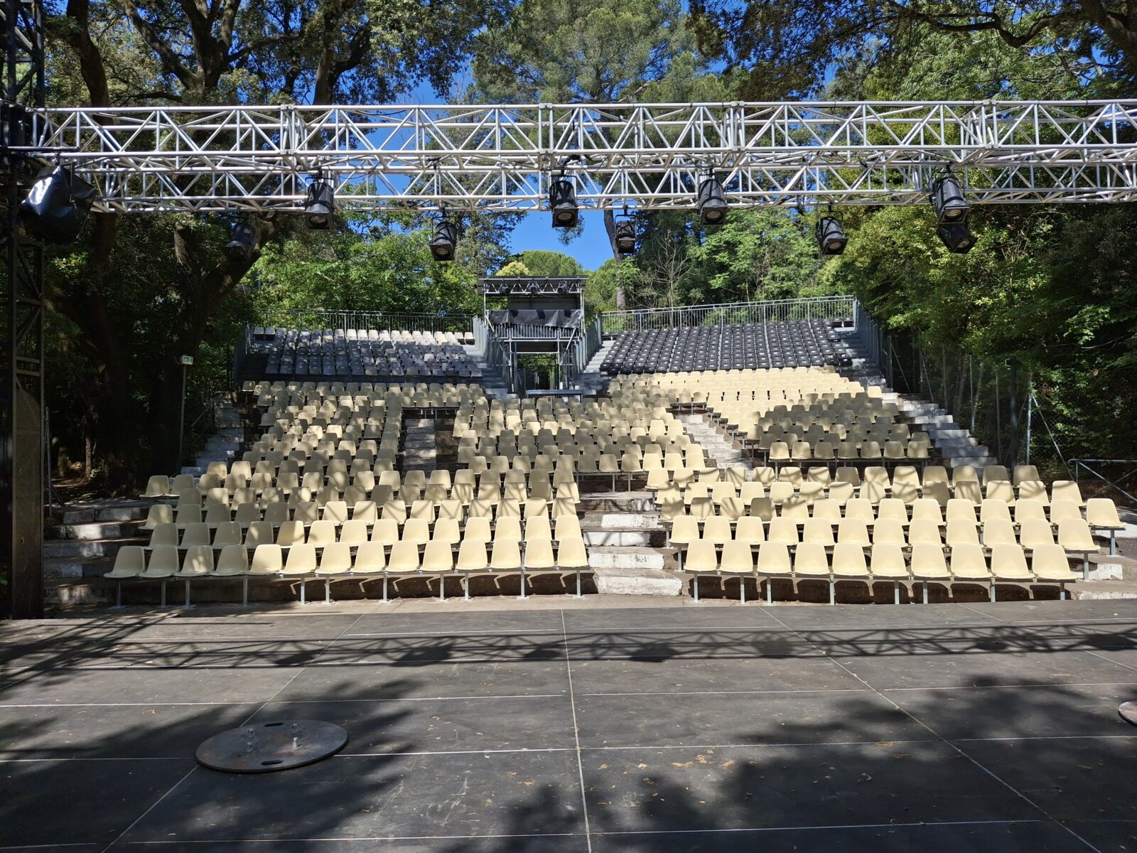 Les assises du Théâtre de verdure rénovées
