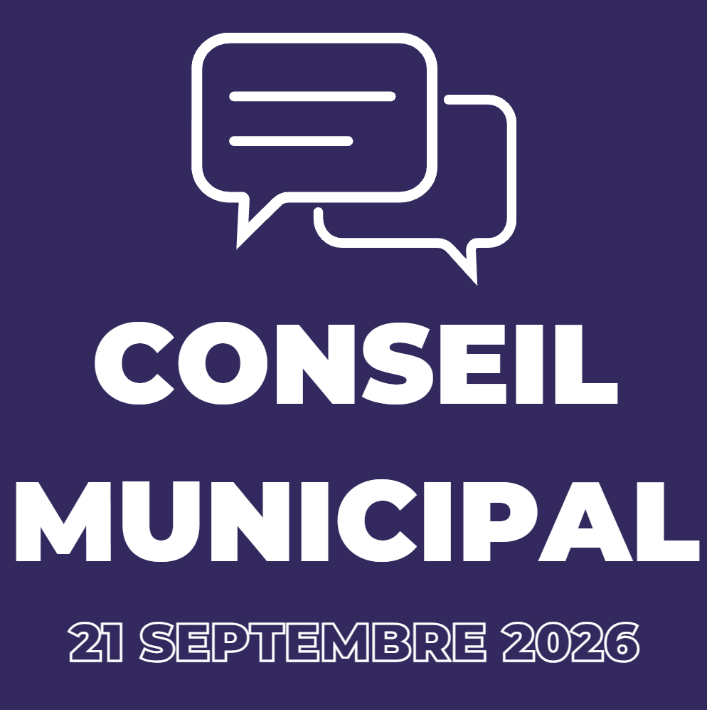 CONSEIL MUNICIPAL DU 21 SEPTEMBRE 2026